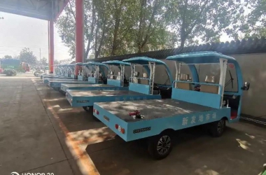 北京新發(fā)地市場(chǎng)復(fù)市·綠友電動(dòng)貨斗車大顯身手